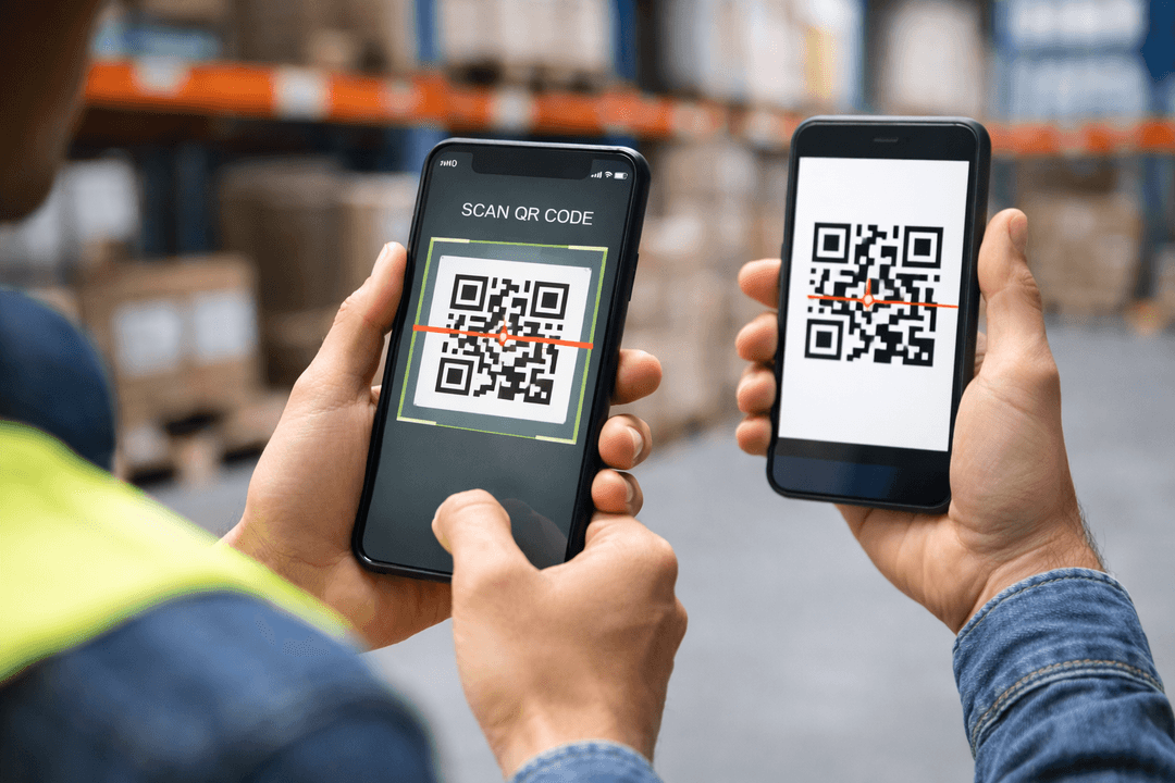 Scanning a QR code on mobile